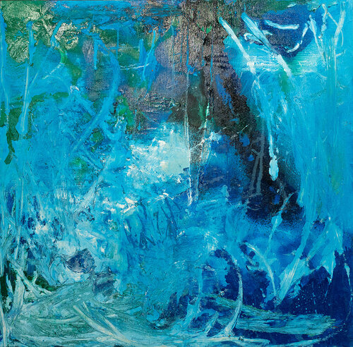 Blomm by Christian Büffel, Painting for Sale on Select