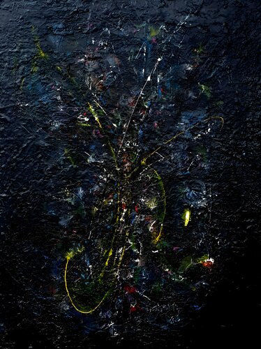Gehirnbenutzungsverbot by Christian Büffel, Painting for Sale on Select