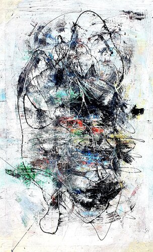 Kippmomente II: Zerstreute Harmonie. - Die Harmonie und die Zeit by Christian Büffel, Painting for Sale on Select