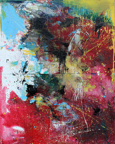 Spontane Freiheit by Christian Büffel, Painting for Sale on Select