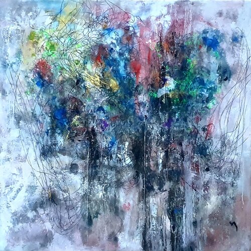 Geschichten im Licht by Christian Büffel, Painting for Sale on Select