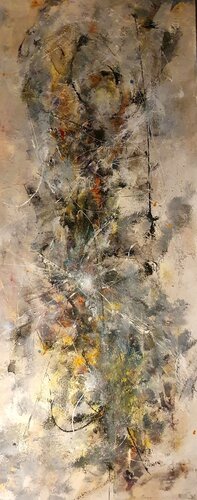 Körper im Werden V: Matrix - Die Keimzelle der Gestalt by Christian Büffel, Painting for Sale on Select