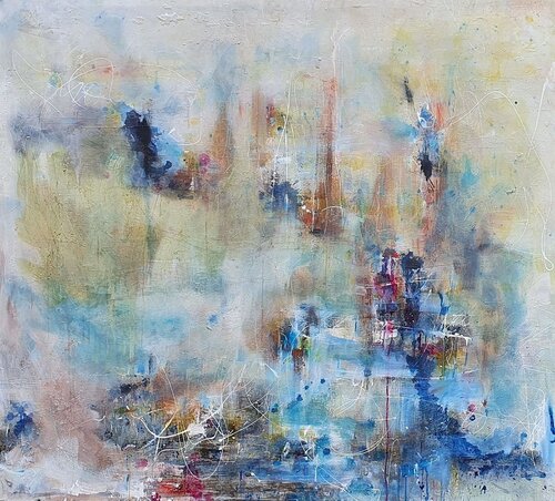 Zwischen dem was bleibt I - Noch ohne Namen by Christian Büffel, Painting for Sale on Select