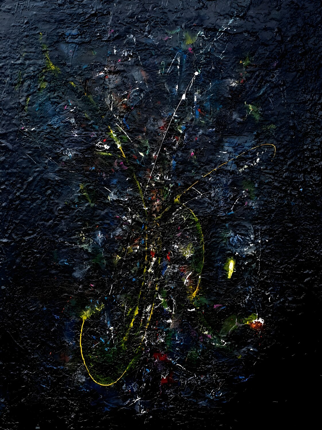 Gehirnbenutzungsverbot Christian Büffel Original painting for sale