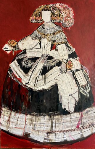 Reina Mariana by Marcos Terol, Painting for Sale on Select