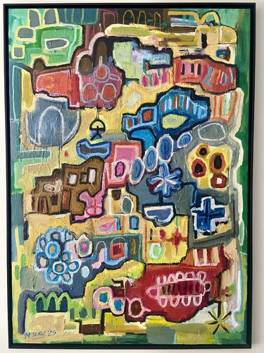 El Indalo by Marcos Terol, Painting for Sale on Select
