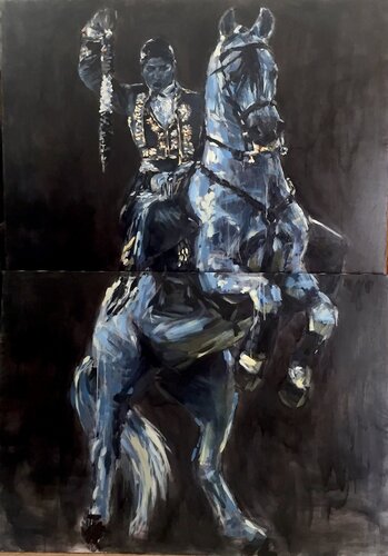 Lea Vicens by Marcos Terol, Painting for Sale on Select