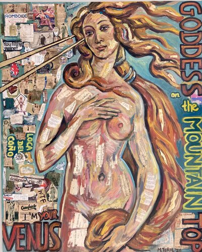 Soy tu Venus by Marcos Terol, Painting for Sale on Select