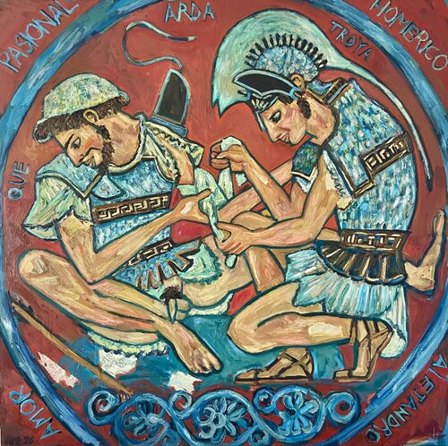 Amor Pasional Homerico by Marcos Terol, Painting for Sale on Select