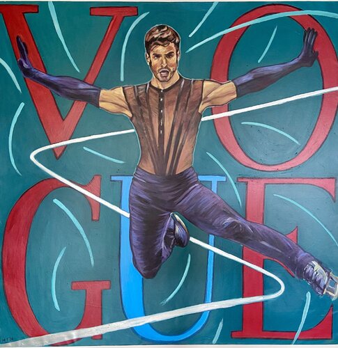 Vogue Olimpico by Marcos Terol, Painting for Sale on Select