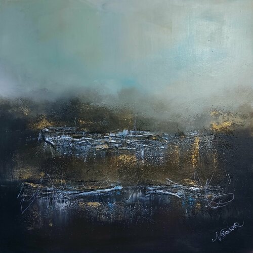 Brumes d’automne by Nat Stresser, Painting for Sale on Select