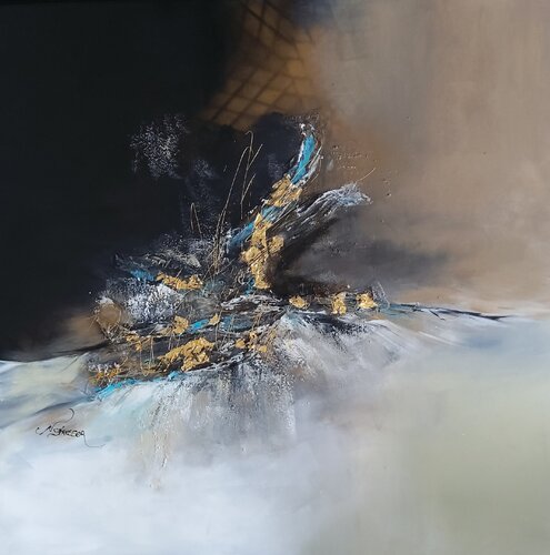 La grande vague by Nat Stresser, Painting for Sale on Select