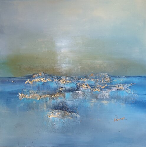 Ciel  de Sable by Nat Stresser, Painting for Sale on Select