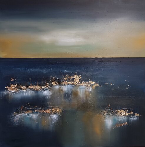 Douceur d’un autre soir by Nat Stresser, Painting for Sale on Select