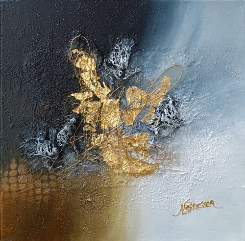 Goldy 3 by Nat Stresser, Painting for Sale on Select