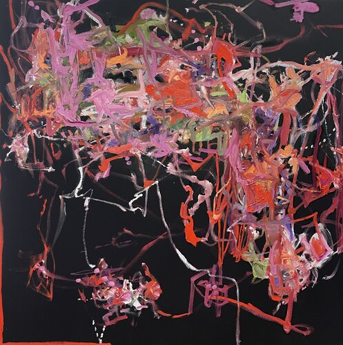 “Interwoven” oil by Peggy Casey-Mason, Painting for Sale on Select