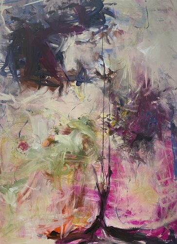 "Reach" acrylic by Peggy Casey-Mason, Painting for Sale on Select
