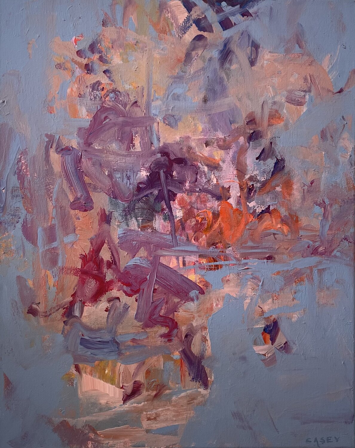 Anticipatory Warmth Peggy Casey-Mason Original painting for sale