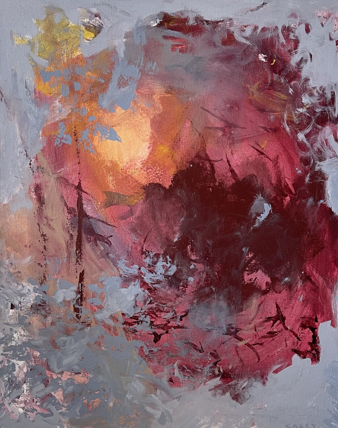 Airy Glow Peggy Casey-Mason Original painting for sale