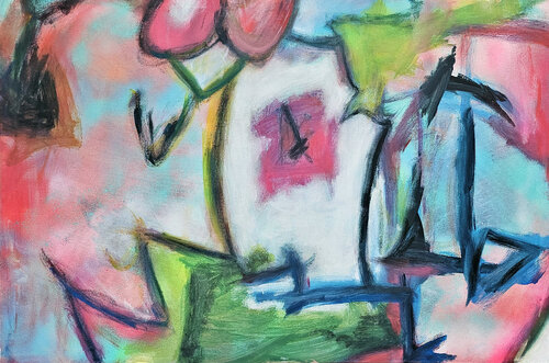 Comment les envisager ? by Sof - Sophie Voigt-Chadeyron, Painting for Sale on Select