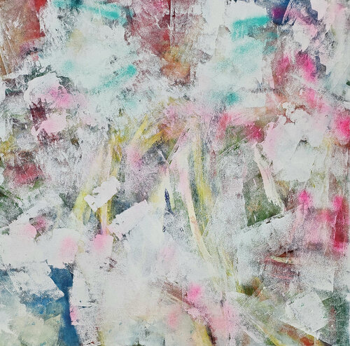 Blanche explosion by Sof - Sophie Voigt-Chadeyron, Painting for Sale on Select