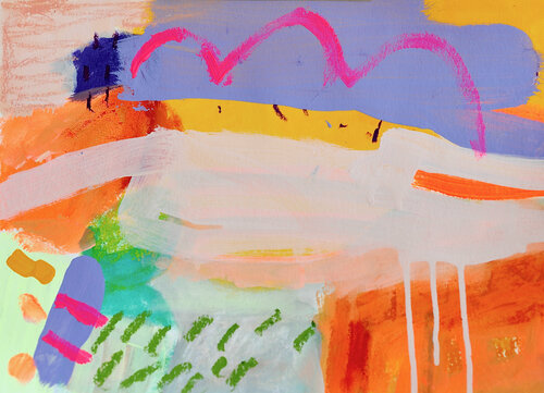 New Beginnings Nr. 13 by Susanne Hendricks, Painting for Sale on Select