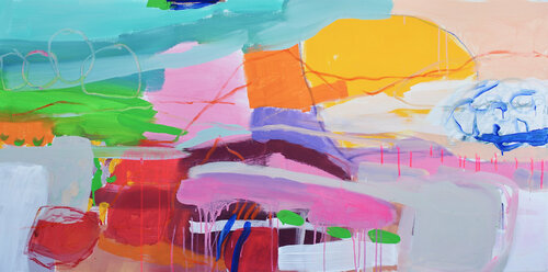 Wo die Sonne aufgeht by Susanne Hendricks, Painting for Sale on Select