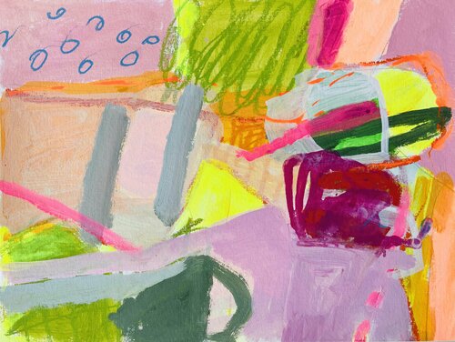 New Beginnings Nr. 23 by Susanne Hendricks, Painting for Sale on Select