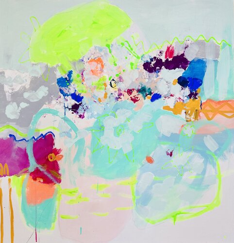 under water by Susanne Hendricks, Painting for Sale on Select