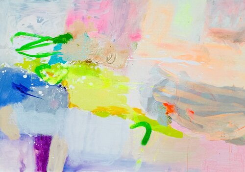 New Beginning Part 1/3 by Susanne Hendricks, Painting for Sale on Select