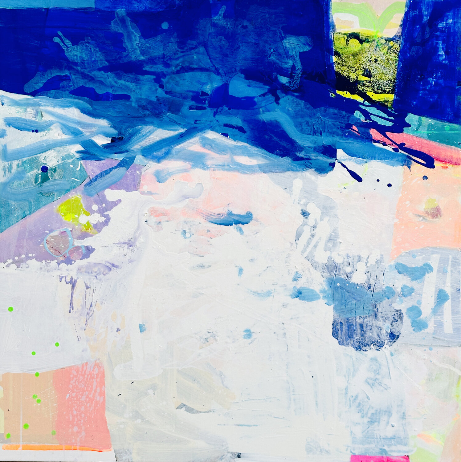 Blue Nr. 1 Susanne Hendricks Original painting for sale