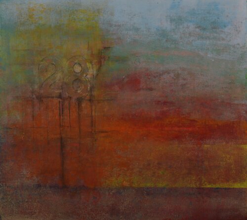 28 by Oleg Radvan, Painting for Sale on Select