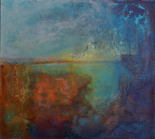 Landscape metamorphosis 5 by Oleg Radvan, Painting for Sale on Select