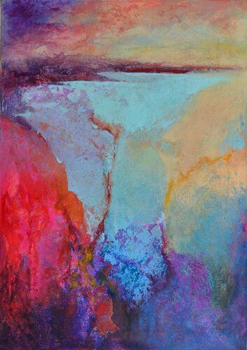 April landscape by Oleg Radvan, Painting for Sale on Select
