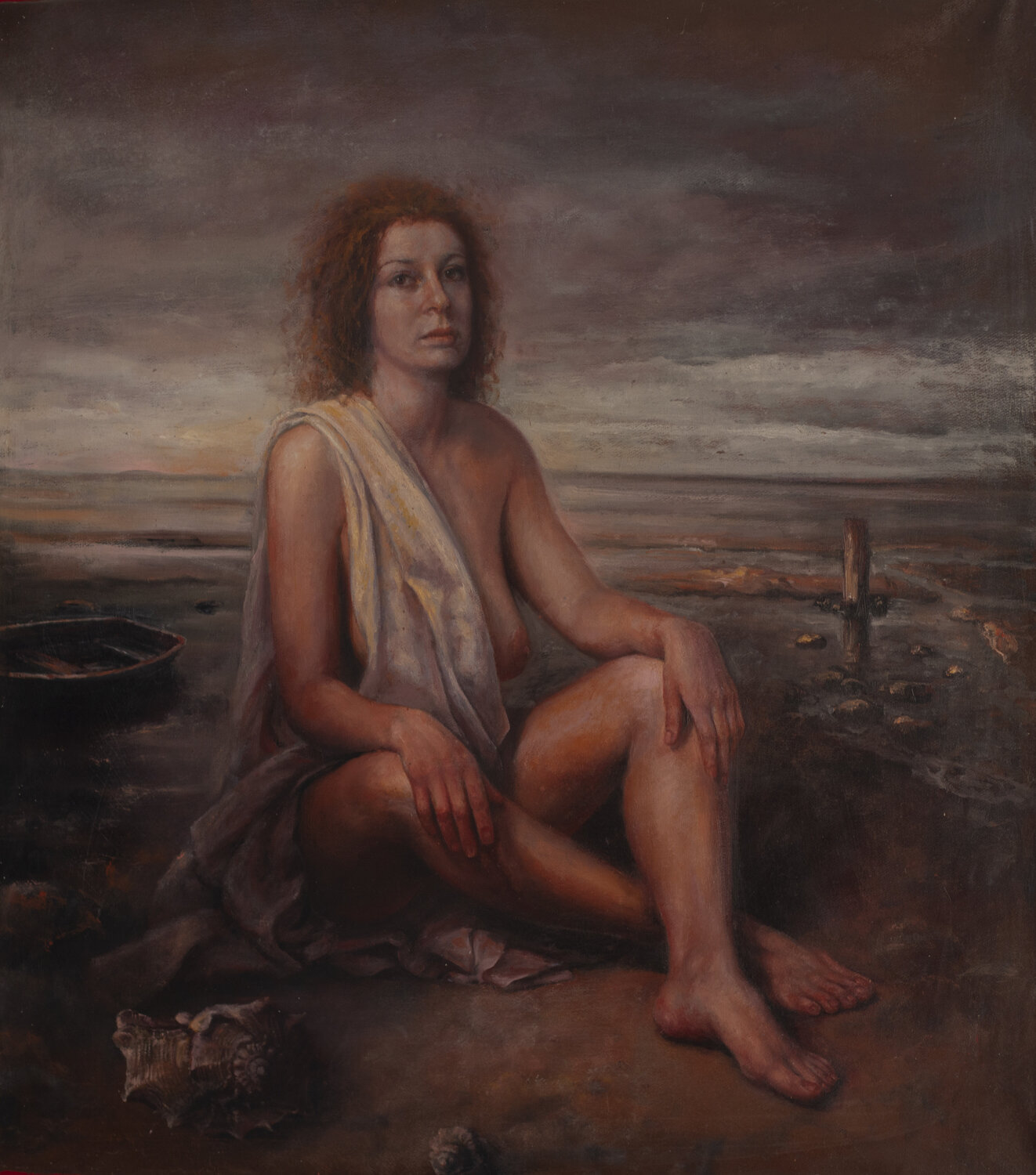 By the sea Oleg Radvan Original painting for sale