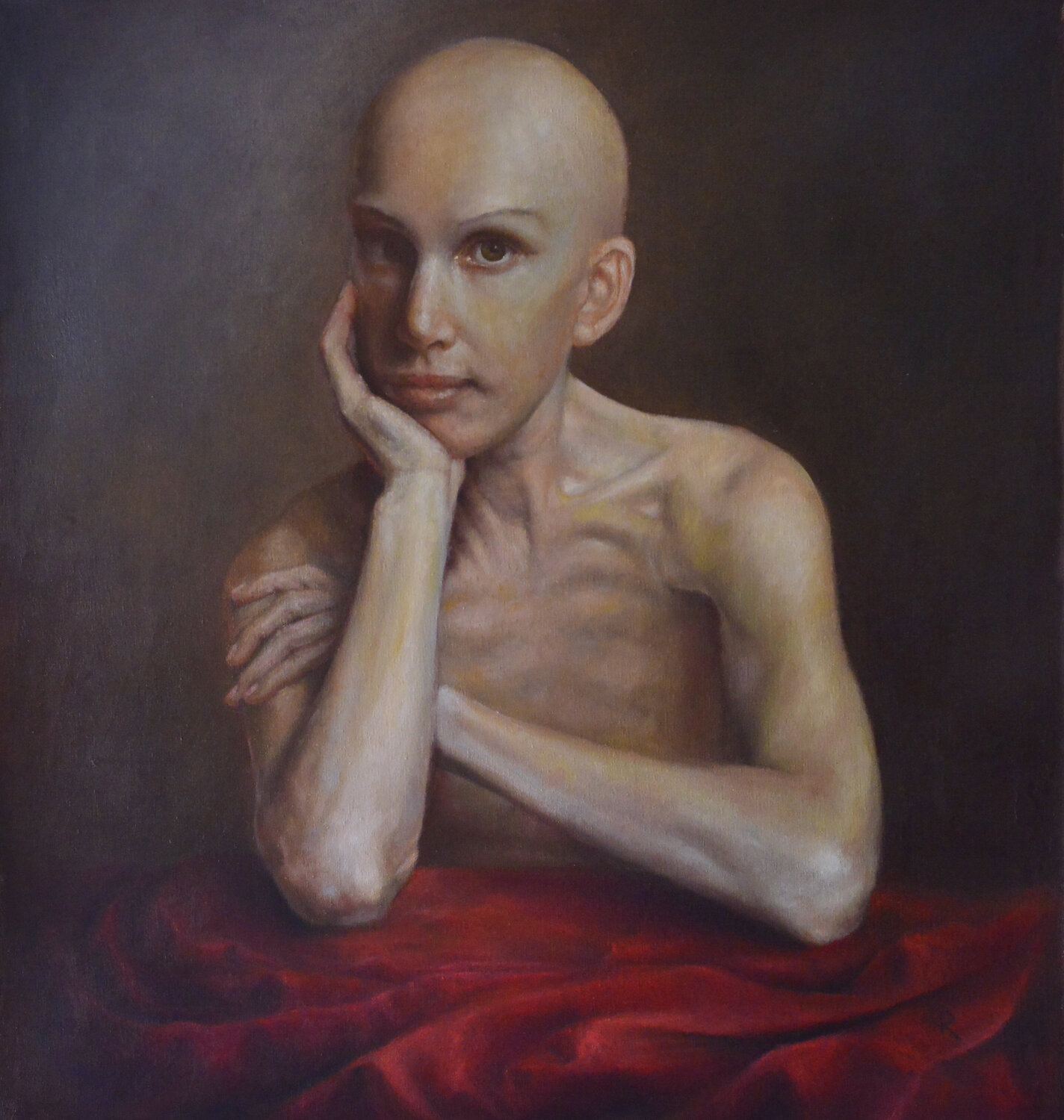 Miss diOR. Oleg Radvan Original painting for sale