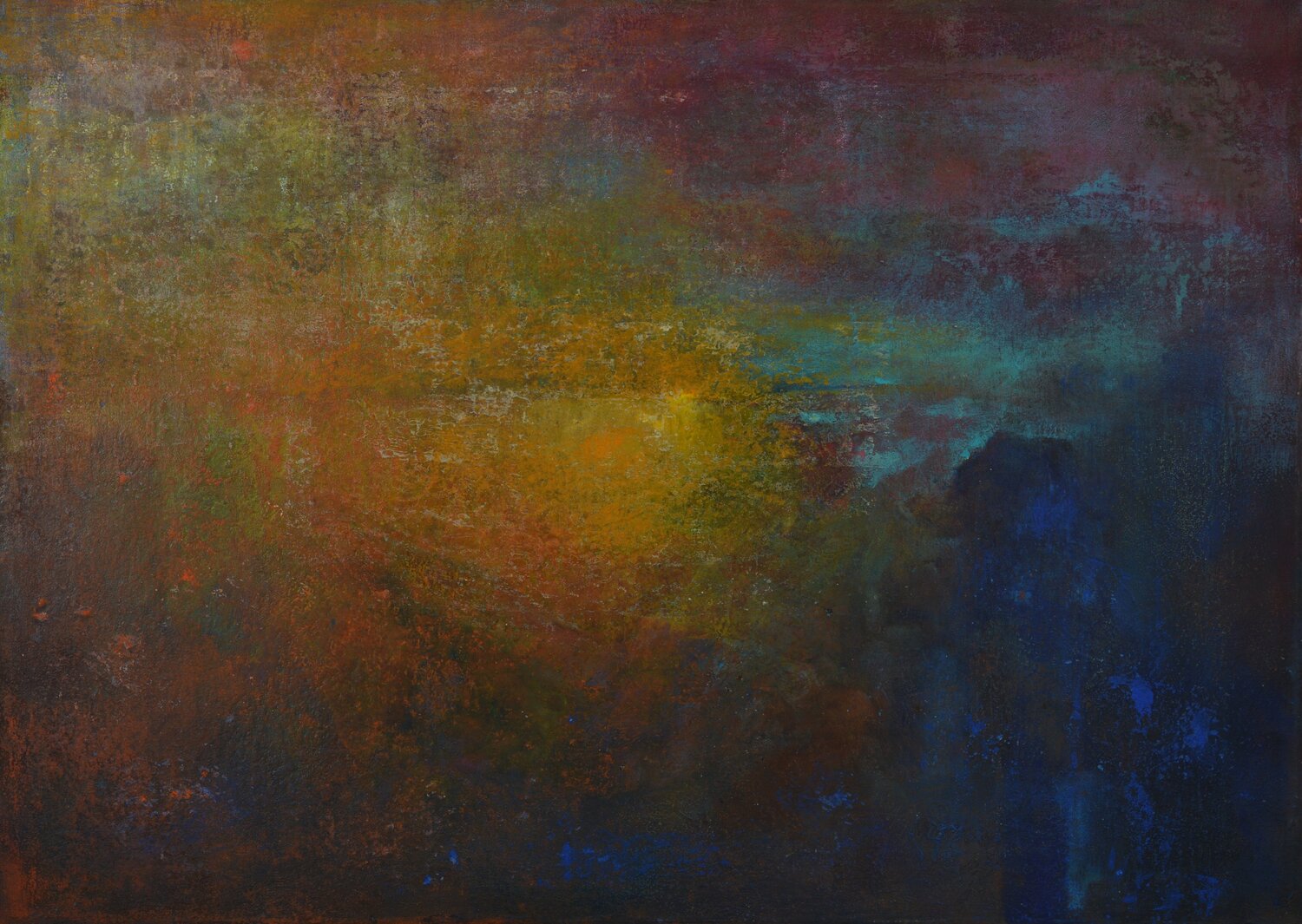 Landscape metamorphosis 2 Oleg Radvan Original painting for sale
