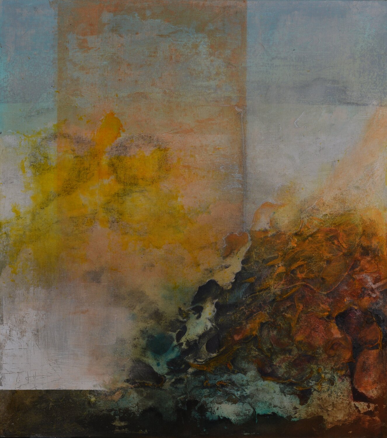 March landscape 3 Oleg Radvan Original painting for sale