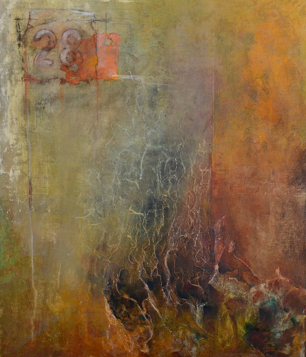 Landscape metamorphosis 4 Oleg Radvan Original painting for sale