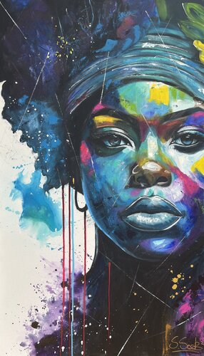 Imani by Sabrina Seck, Painting for Sale on Select