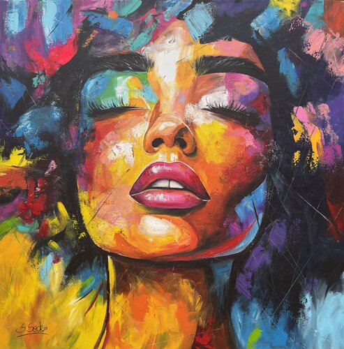 in my thougths by Sabrina Seck, Painting for Sale on Select
