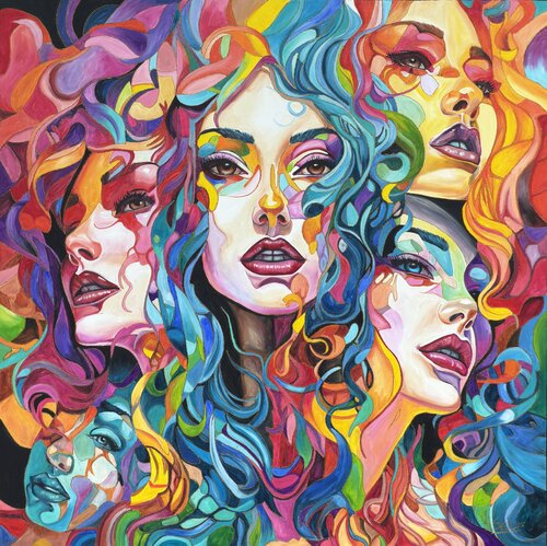 Hydra XXI by Sabrina Seck, Painting for Sale on Select