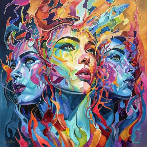 Hydra XXV by Sabrina Seck, Painting for Sale on Select