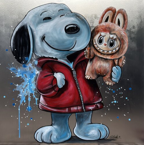 my best friend by Sabrina Seck, Painting for Sale on Select