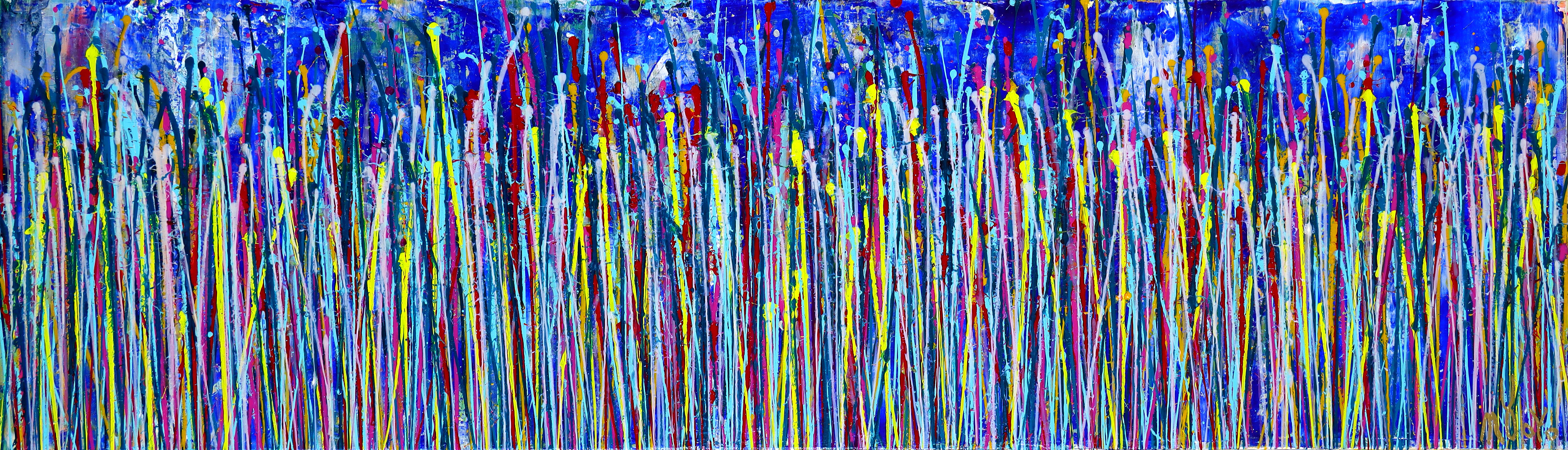 Blue garden (Many questions)
