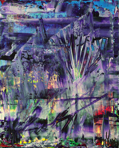 Lustrous terrain by Nestor Toro, Painting for Sale on Select