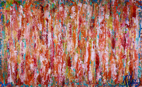 Echoes in paradise by Nestor Toro, Painting for Sale on Select
