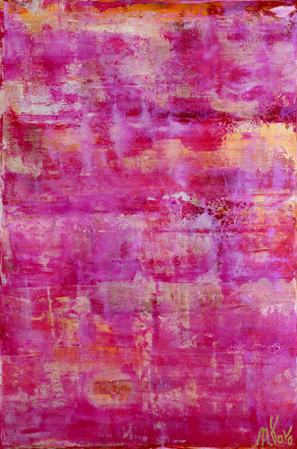 Somewhere in between pink and purple (Sequel) by Nestor Toro, Painting for Sale on Select