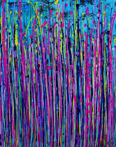 Truth garden (Leaning right) 2 by Nestor Toro, Painting for Sale on Select