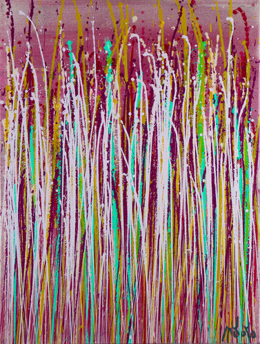 Blush Cascade by Nestor Toro, Painting for Sale on Select